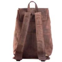 Leather backpack