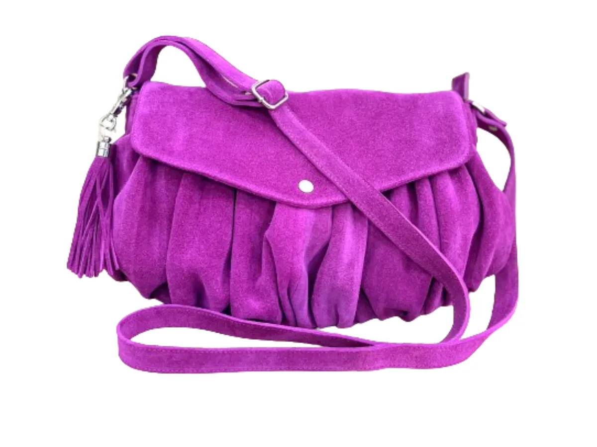 Women Leather Suede Designer Bag