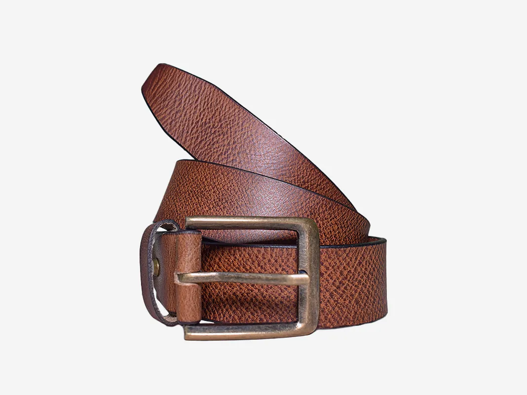 Leather Belt Cognac