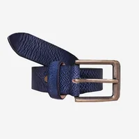 Leather Belt Blue
