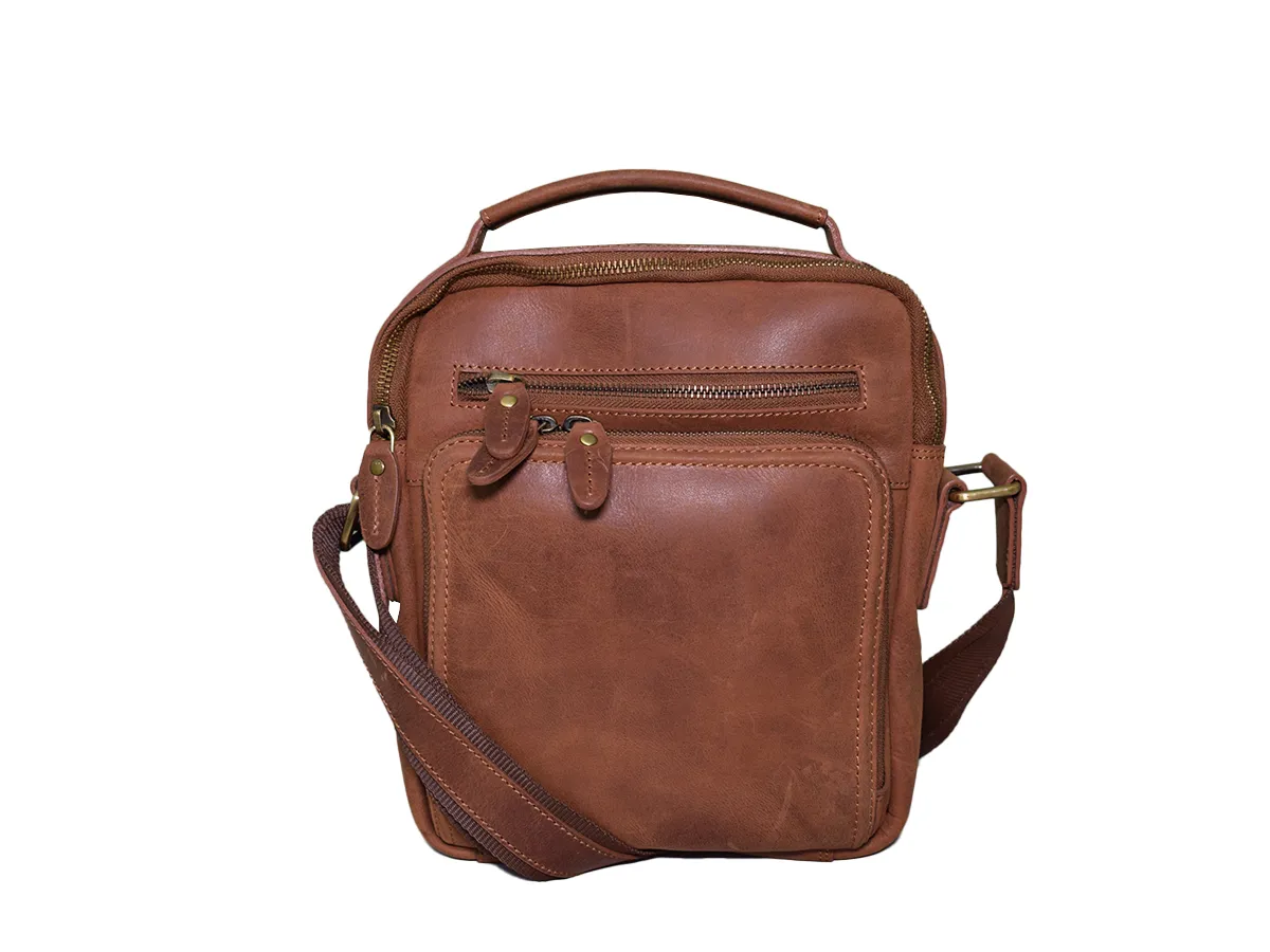 Leather Messenger Bag