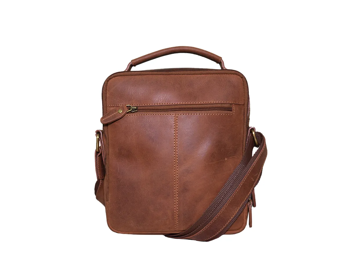 Leather Messenger Bag