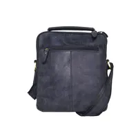 Leather Grey Side Bag