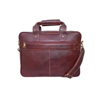 Leather Bombay Brown Bag