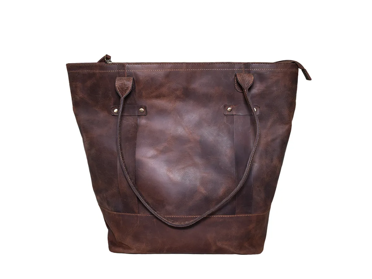Leather Women Tote Bag