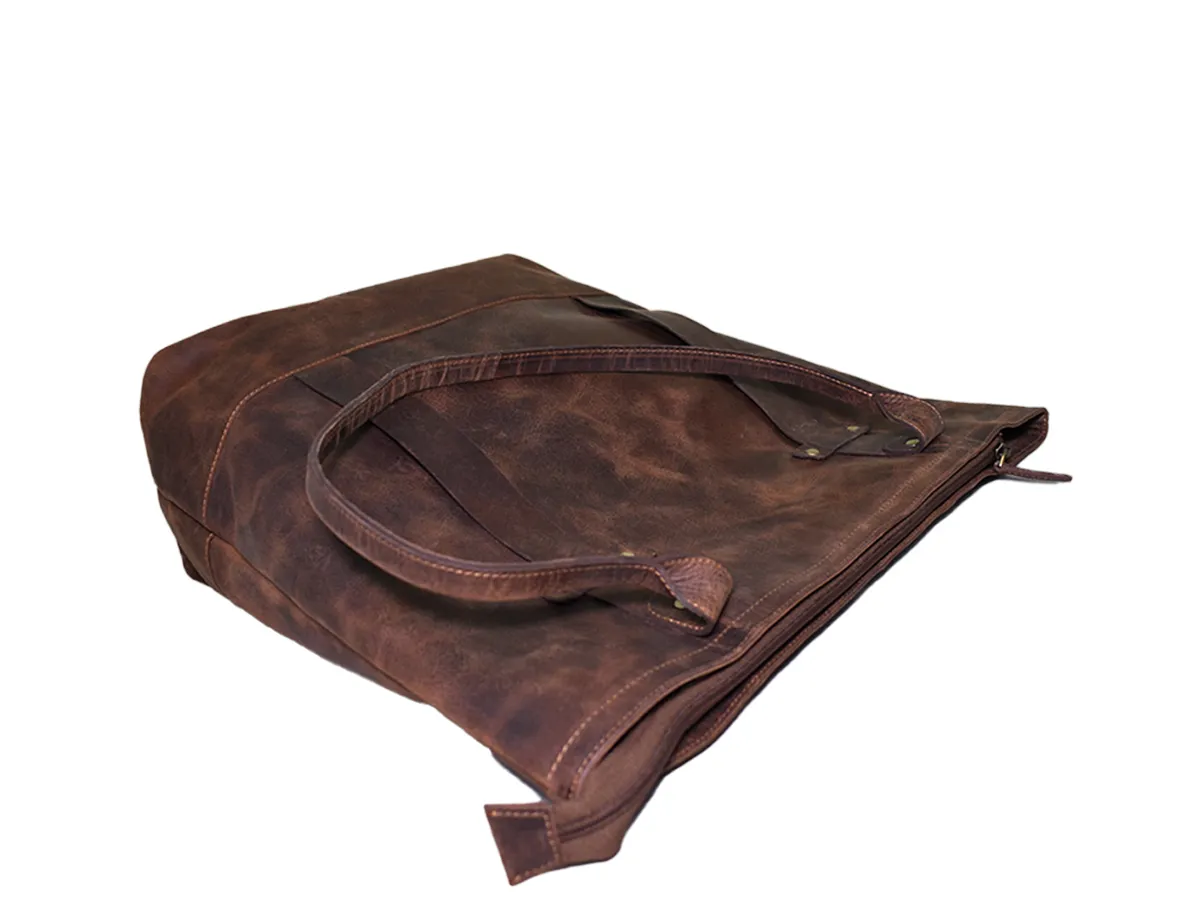 Leather Women Tote Bag