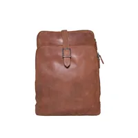 Leather Cognac Backpack