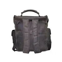 Leather Grey Rucksack