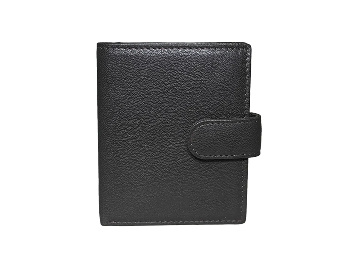Nappa Dark Brown Men's Wallet