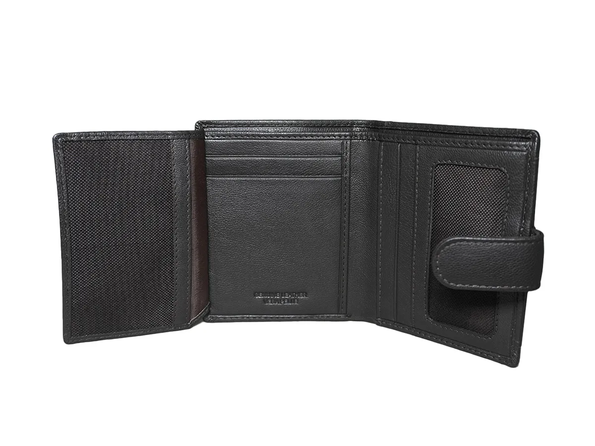 Nappa Dark Brown Men's Wallet