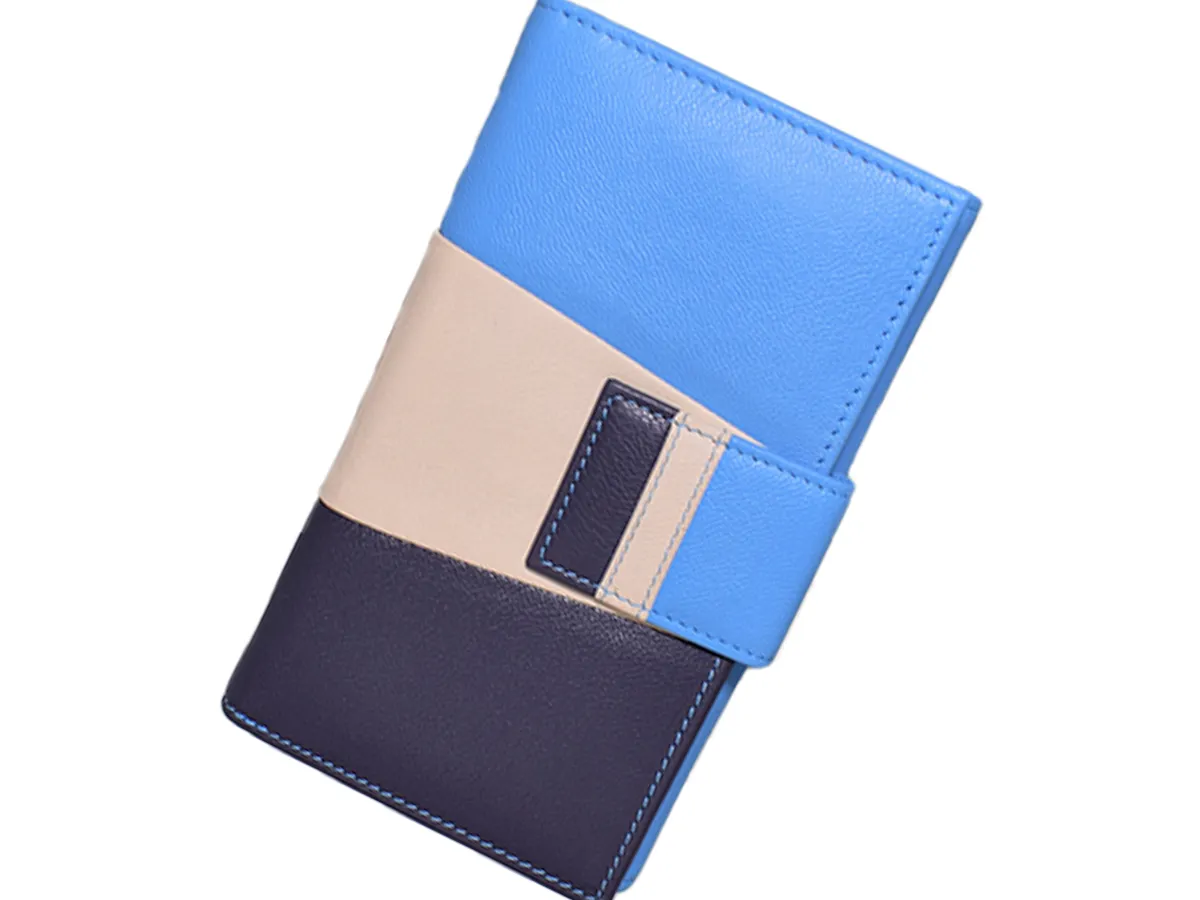 Leather -Wallet - Multicolor