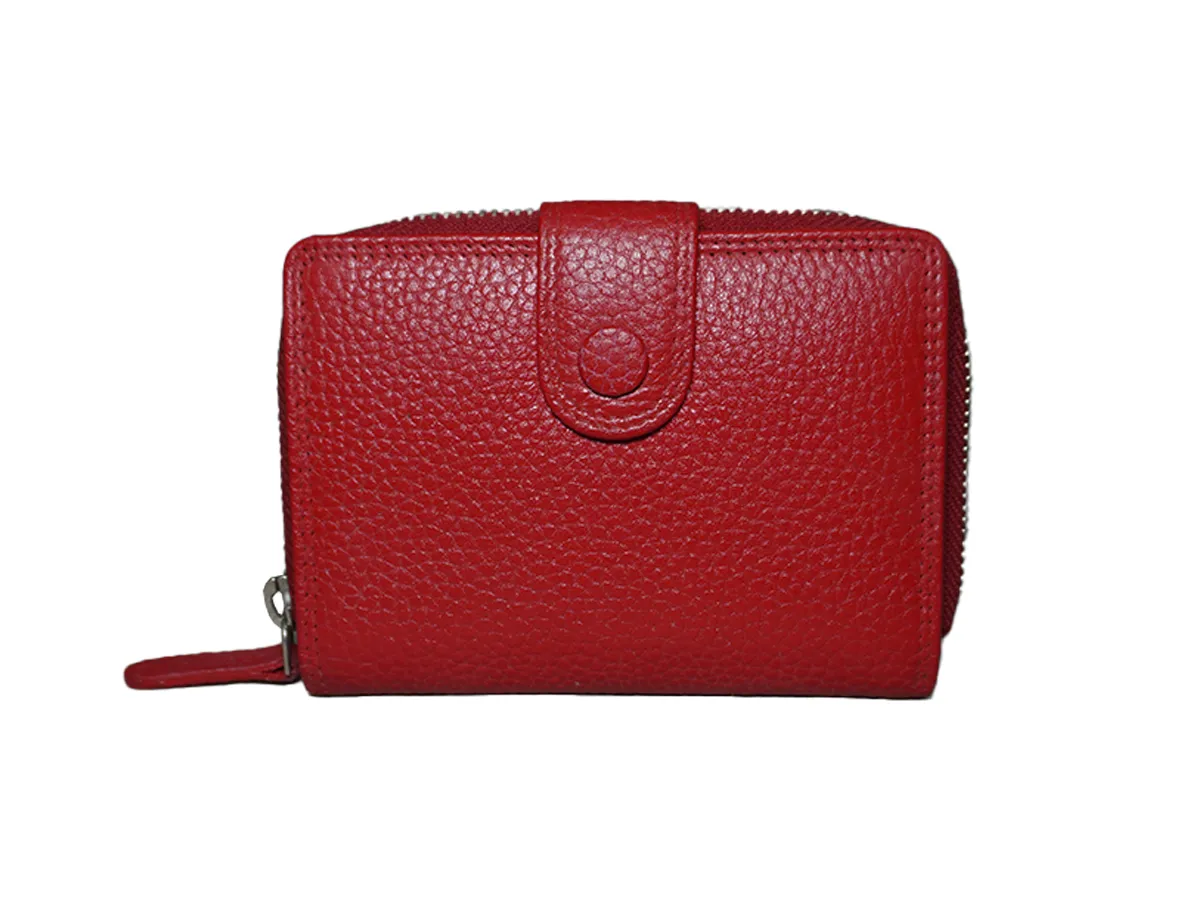 Red Designer Women Wallet