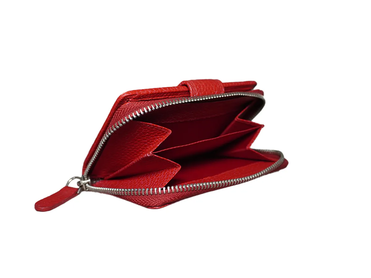 Red Designer Women Wallet