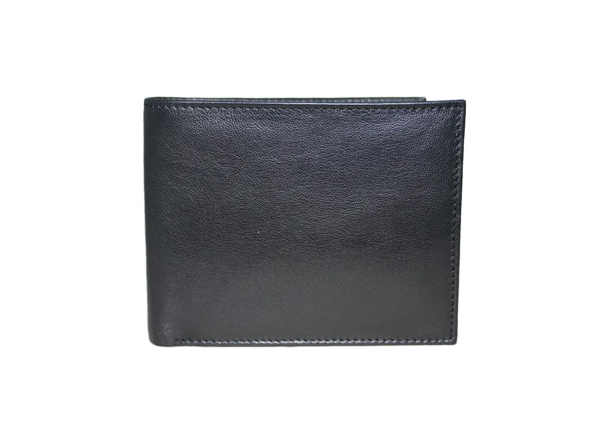 Black Nappa Men's Wallet