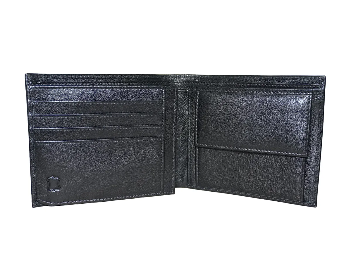 Black Nappa Men's Wallet