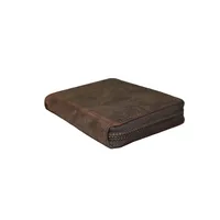 Round Zipper Vintage Men's  Wallet