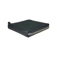 Black Designer Round Zipper Women Wallet